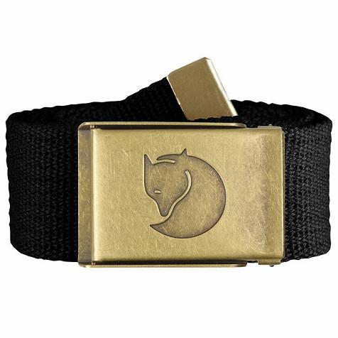 Fjällräven Men Övik Belts Black PH5750 Philippines